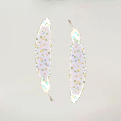 Unique Transparent Resin Book Mark With Small Star