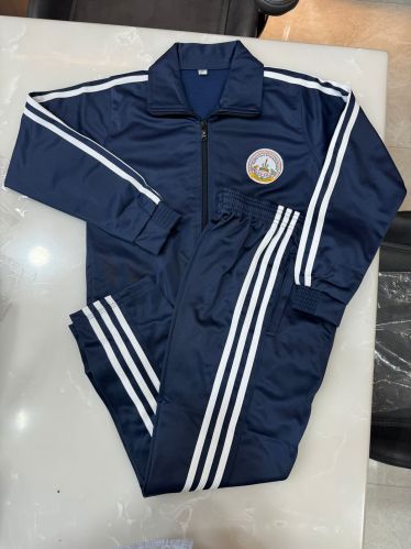 Collar Oxford Cottonschool Uniform Fleece Tracksuit