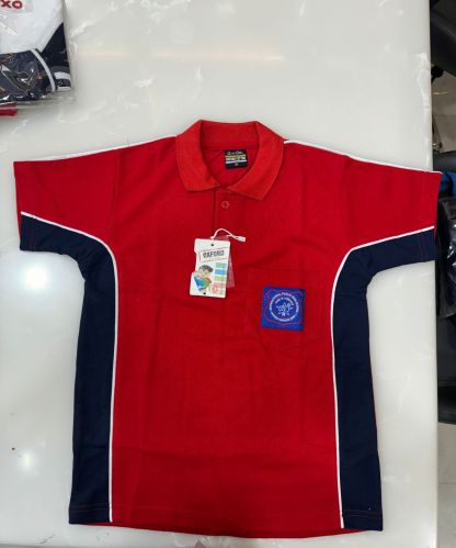 Oxford Cotton School Uniform Multicolor Polo T-Shirt