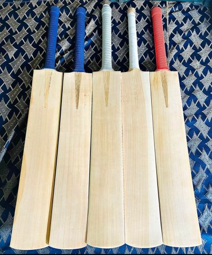 Kashmir Willow Hard Tennis Cricket Bat, Color : Natural 45mm