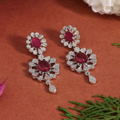 Rani Color Fashion Earrings (Fe112rni), Color : Pink