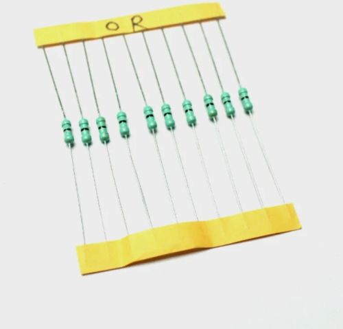0 Ohm, 1/4 Watt Resistor With 5% Tolerance (Pack Of 10)