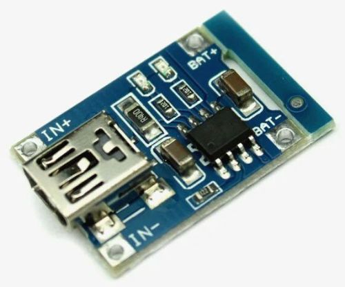 TP4056 1A Li-ion Battery Charging Module - Mini USB