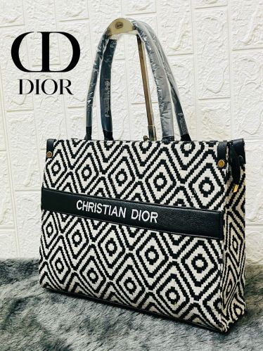 Chinon Chiffon Christian Dior Ladies Tote Handbag