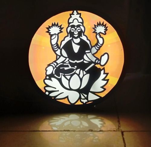 The Retake Lakshmi Ji Decorative Wall Hanging Light