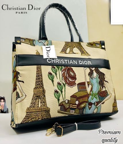 Paris Addition Luxury Ladies Handbag, Width : 16 Inch