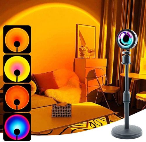 Sunset Projection Lamp, Color : Multiple, Packaging Type : Box