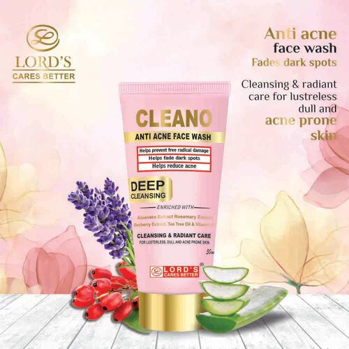 Cleano – Anti Acne Face Wash