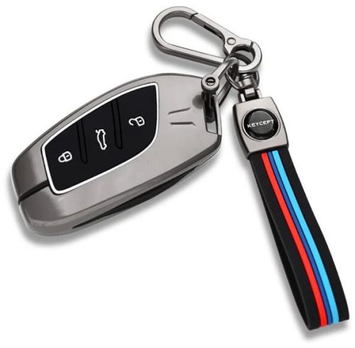 MG Metal Alloy Key Cover With Keychain (Type M2)