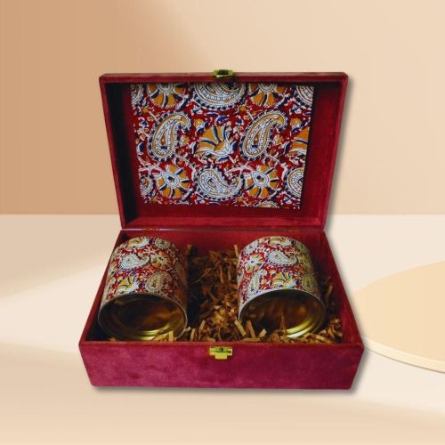 Velvet Kalamkari Rawsome Hamper, Packaging Type : Paper Tube