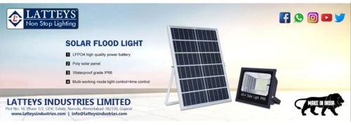 Aluminum Solar Flood Light