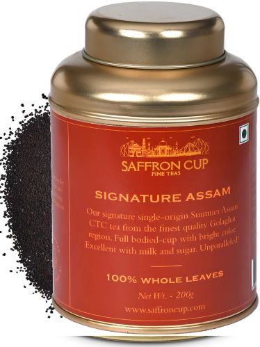 Saffron Cup Pure Assam Black CTC Tea