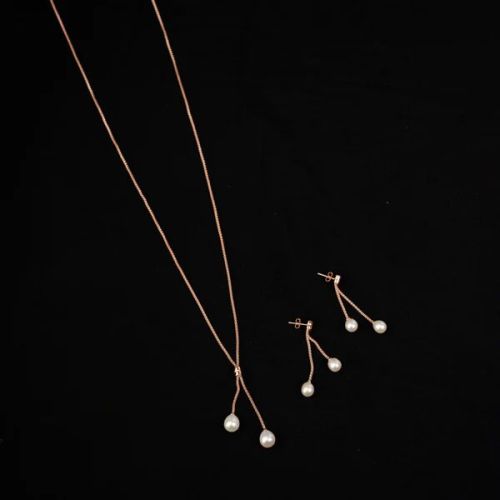 Izara Chain and Earrings Set