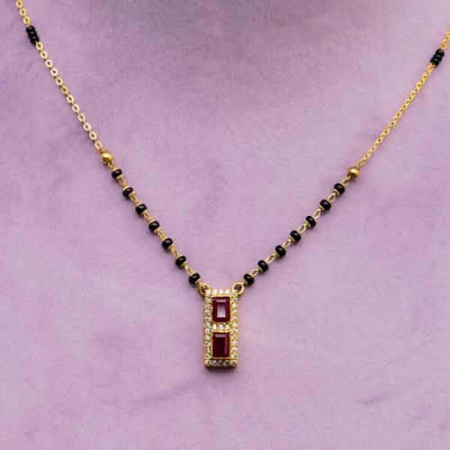 Keya Black Beads Chain