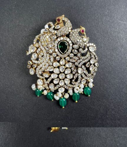 Manya Silver CZ Pendant