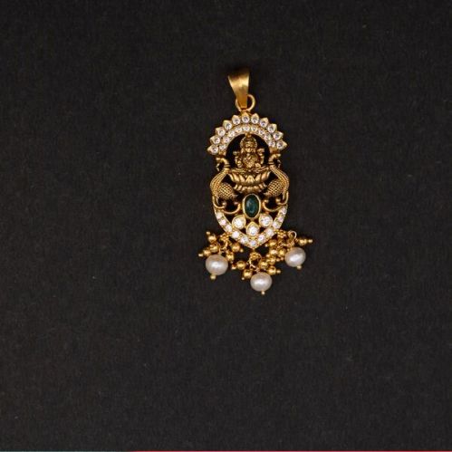 Sahana Silver CZ Pendant