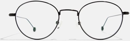 Mana - Gloss Black Eyeglasses For Men