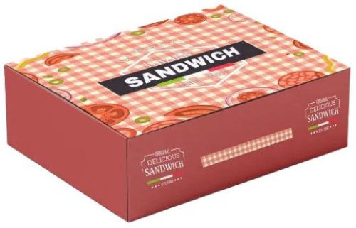 Biodegradable Disposable Sandwich Box 1