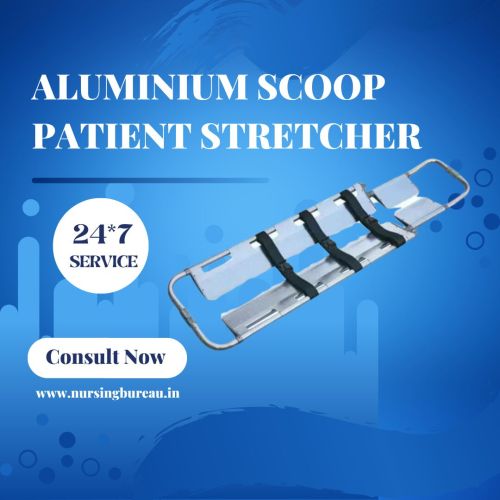 Aluminium Scoop Patient Stretcher