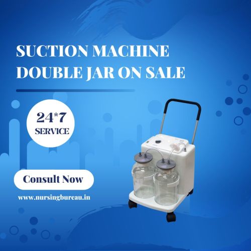 Suction Machine Double Jar
