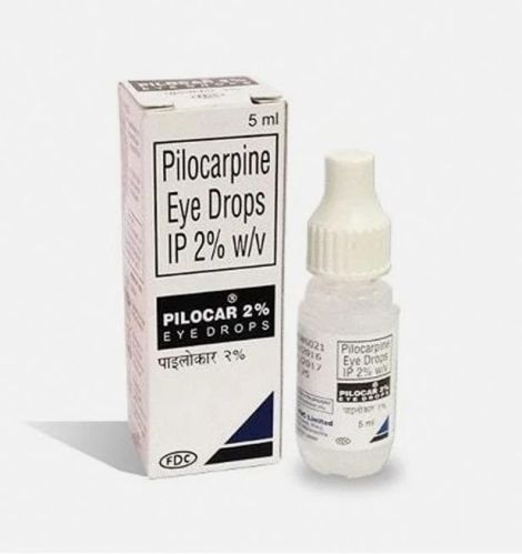 Plastic Pilocar Eye Drops, Bottle Size : 5 Ml