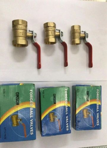 DOVE Iron Ball Brass Ball Valve, Valve Size : 15MM For Water