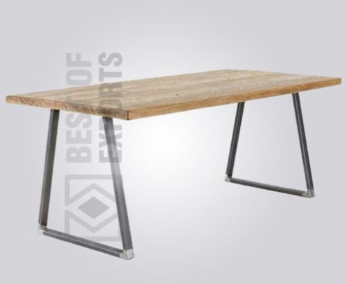 Elegant Rectangle Industrial Dining Table