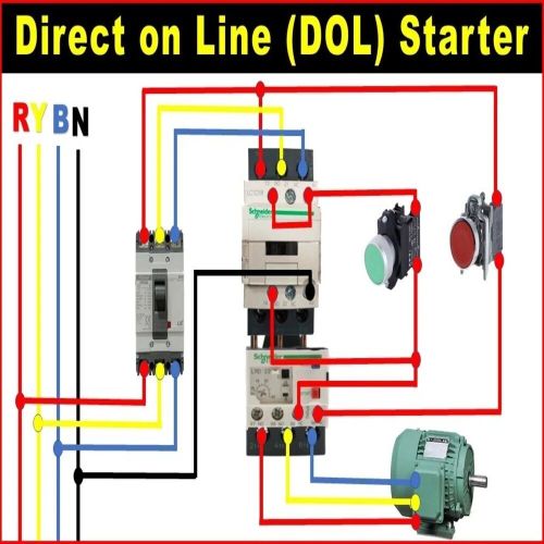 Dol Starter, Phase : Three Phase