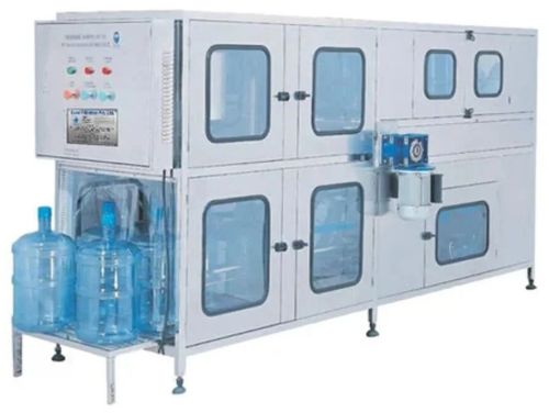 Electric Mild Steel Fully Automatic Bottle Plant Machine For Industrial