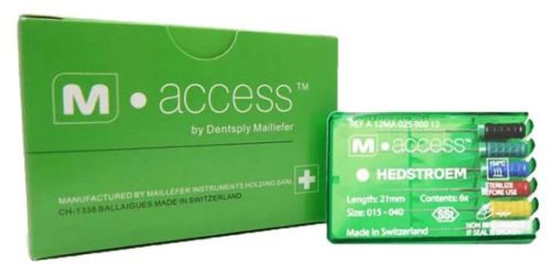Dentsply M-access H-files -21mm (Hand Operated Files)
