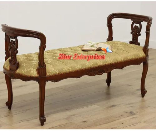 Star Enterprises Wooden Designer Bed Bench BDB-0110