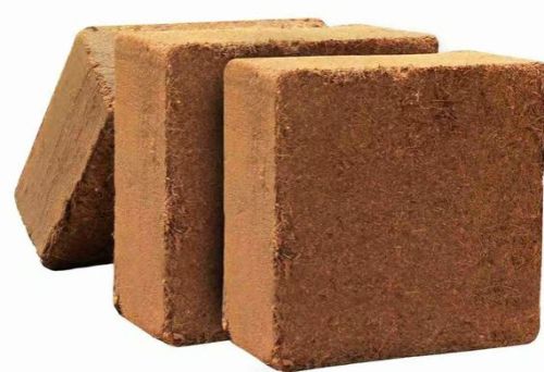 Coco Peat Blocks, Color : Brown