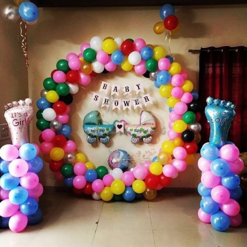 Balloons Baby Shower Decoration With Banner