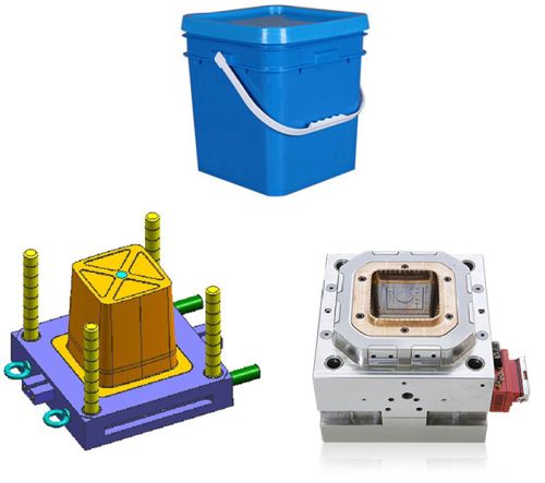 H-13 Hydraulic Iml Container Mould for Common Use, Decoration