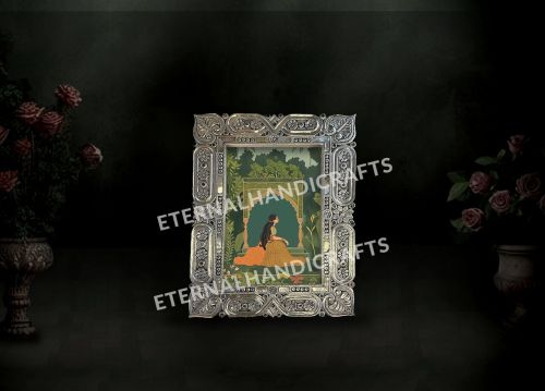 Cultural Silver Designer Wall Frame