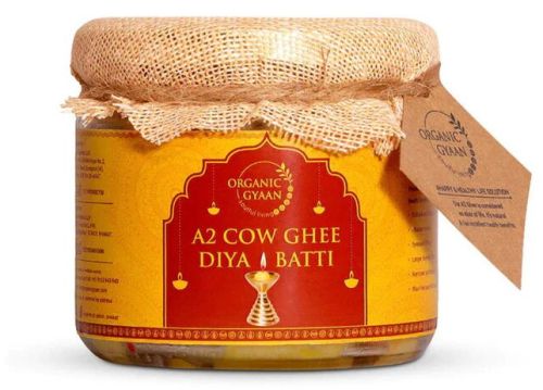 A2 Cow Ghee Diya Batti, Speciality : Purer, Eco-friendly