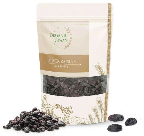 Black Raisins/ Kali Kishmish For Snacking, Soaking, Baking