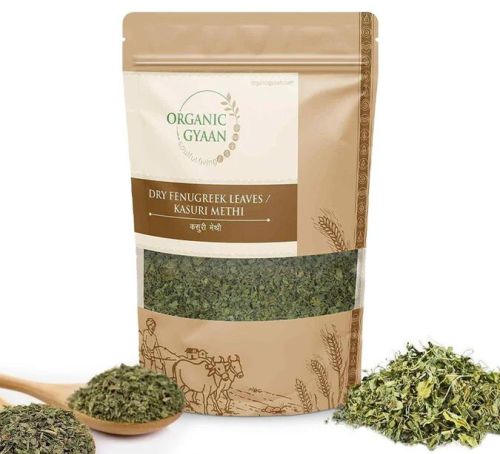 Dried Fenugreek Leaves, Color : Green