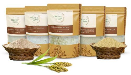 Siridhanya Organic Millet Flour, Packaging Type : Packet
