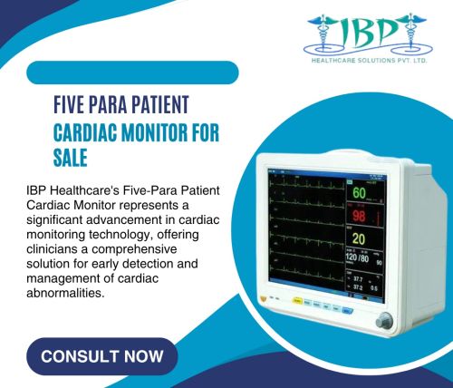 FIVE PARA PATIENT CARDIAC MONITOR