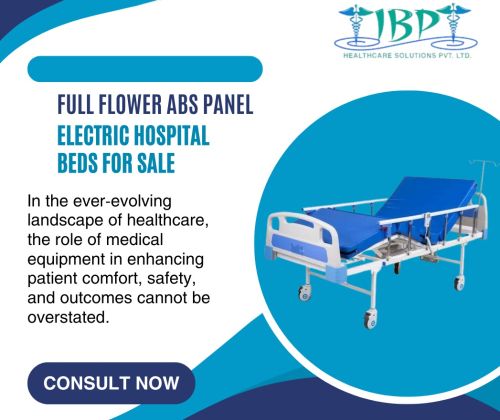 FULL FLOWER ABS PANEL ELECTRIC HOSPITAL BED