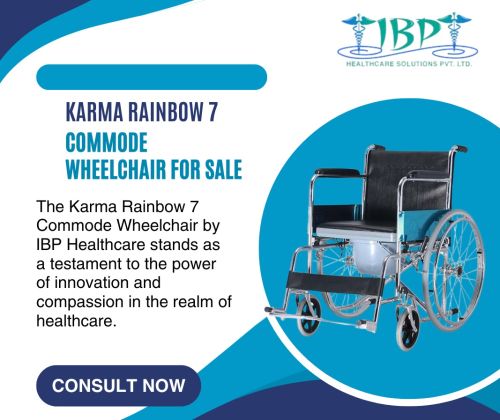 Karma Rainbow 7 Commode Wheelchair