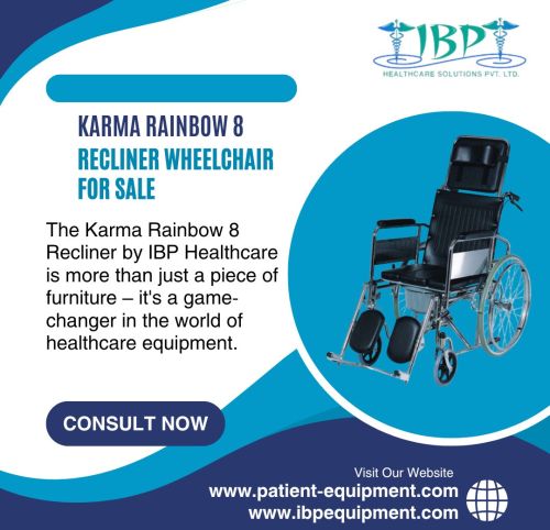 Ibp Healthcare Karma Rainbow 8 Recliner Wheelchair