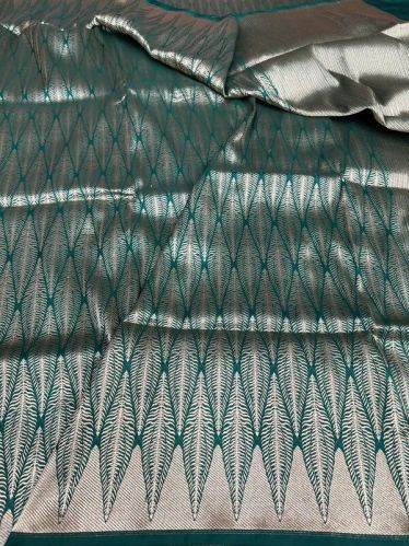 Tiger Skin Pure Katan Silk Saree