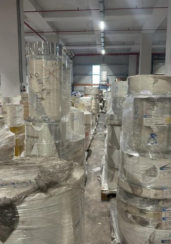 Plain Self Adhesive Labels, Available Color : White