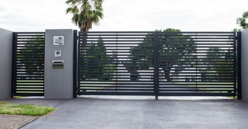 Stainless Steel Sliding Gate 5 Feet