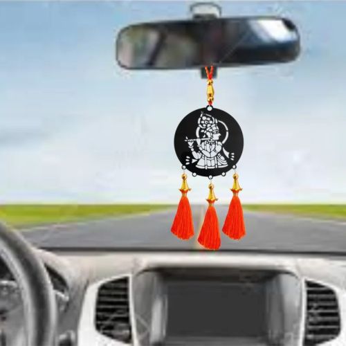 Acrylic Lord Krishn Ji Car Hanging