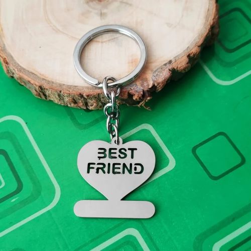 Customized Best Friend Keychain, Weight : 0.25 G