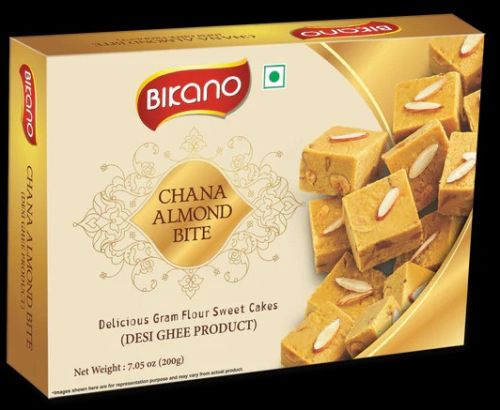 Bikano Chana Almond Bite, Packaging Type : Pouch