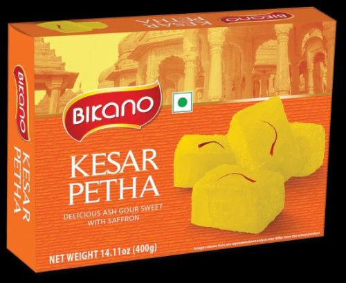 Bikano Dry Kesar Petha, Packaging Type : Box